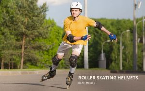 Roller skating helmets