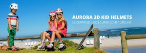 3D kid helmet banner