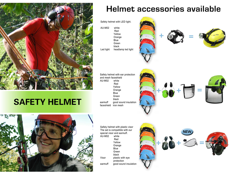Multifunction safety helmet