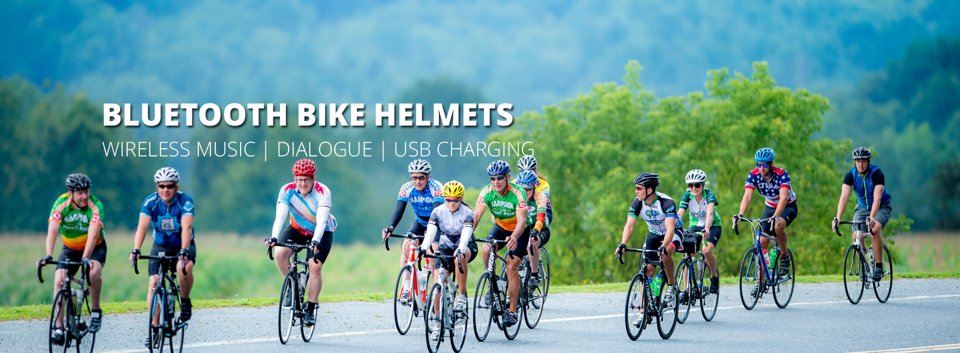 smart bike helmet R8 banner