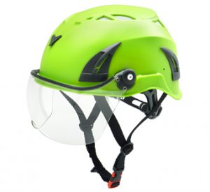 rock climbing helmet