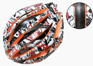 carbon fiber bicycle helmet