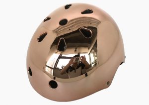 electroplating helmet for skate