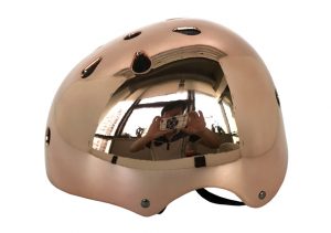 electroplating helmet for skate