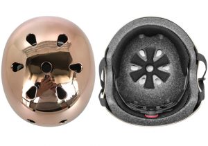 electroplating helmet for skate