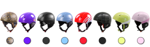 snowboard safety helmet color