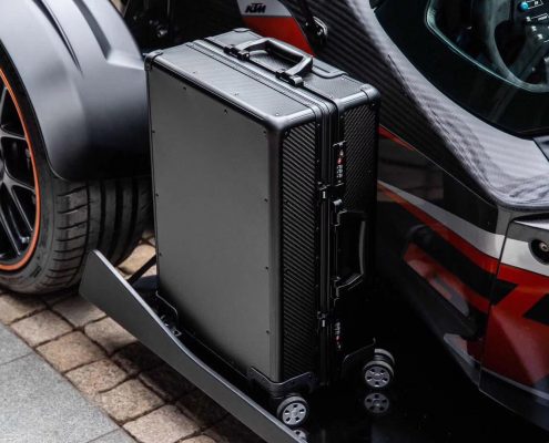 carbon fiber suitcase